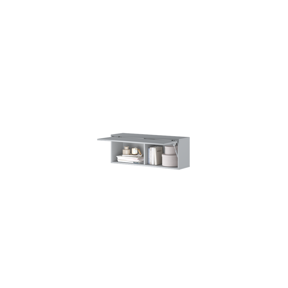 BED CONCEPT BC-29 szafka wisząca - szary