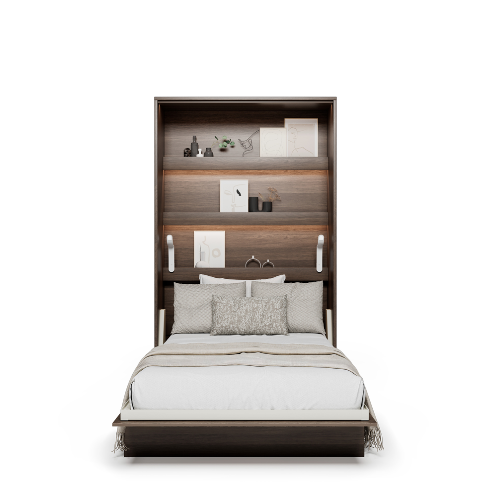 BED CONCEPT BC-02 - półkotapczan pionowy 120 - dąb dunin
