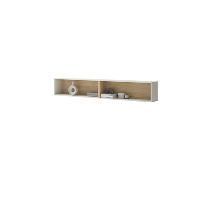 BED CONCEPT BC-30 półka wisząca - kaszmir/dąb nagano