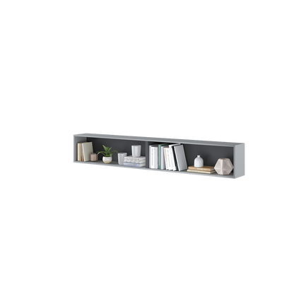 BED CONCEPT BC-30 półka wisząca - szary/grafit