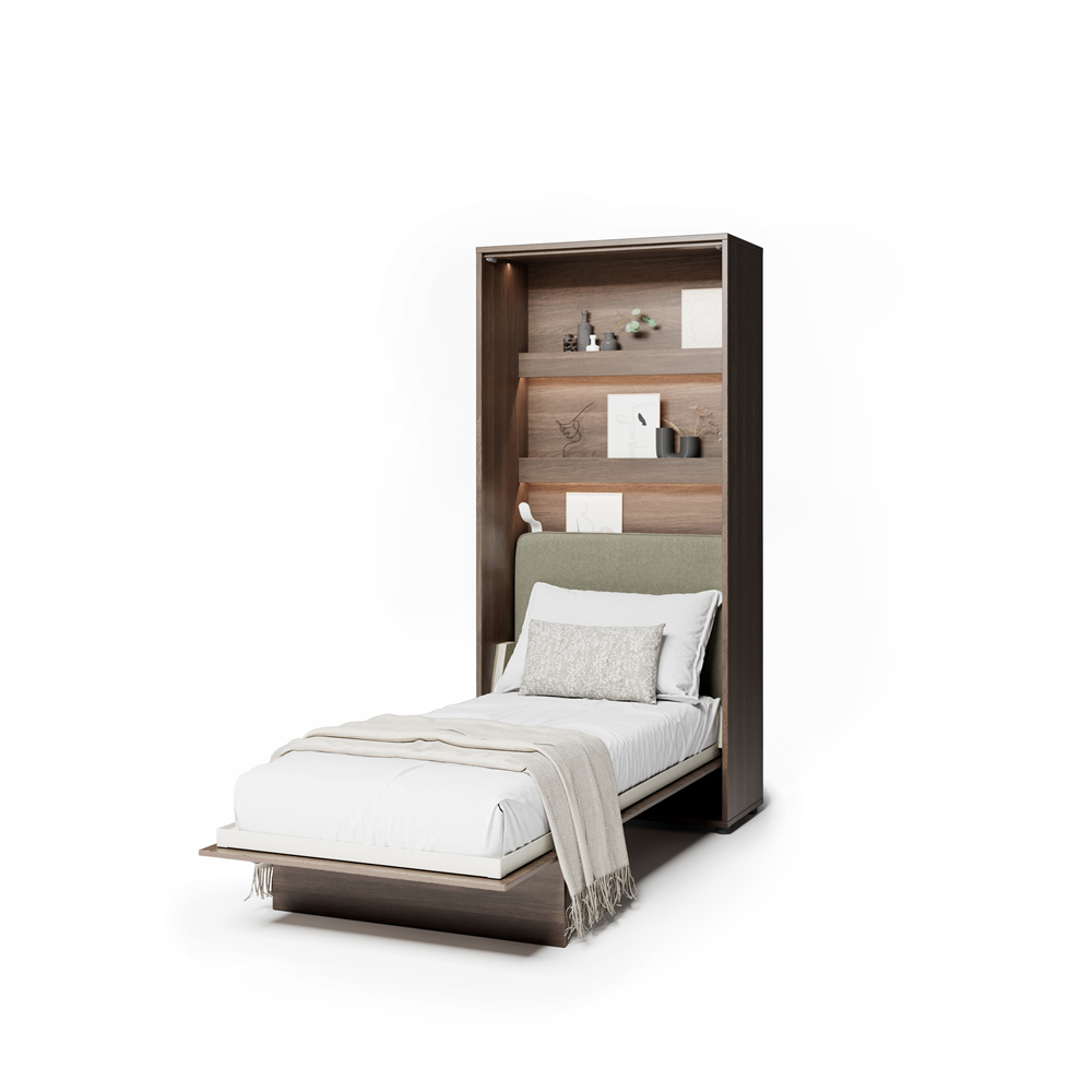 BED CONCEPT BC-31 zagłówek tapicerowany 90 do BC-03 - zielony LUKKA 38