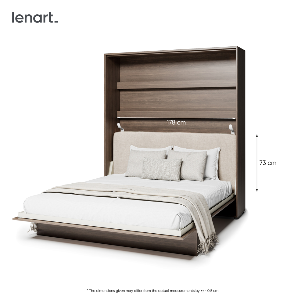 BED CONCEPT BC-33 zagłówek tapicerowany 180 do BC-13 - beżowy ART 82610