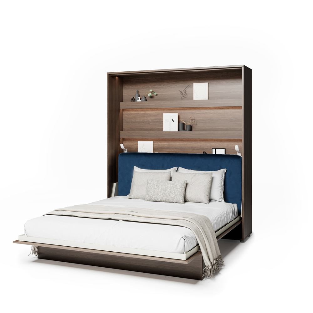 BED CONCEPT BC-33 zagłówek tapicerowany 180 do BC-13 - granat SOLO 263