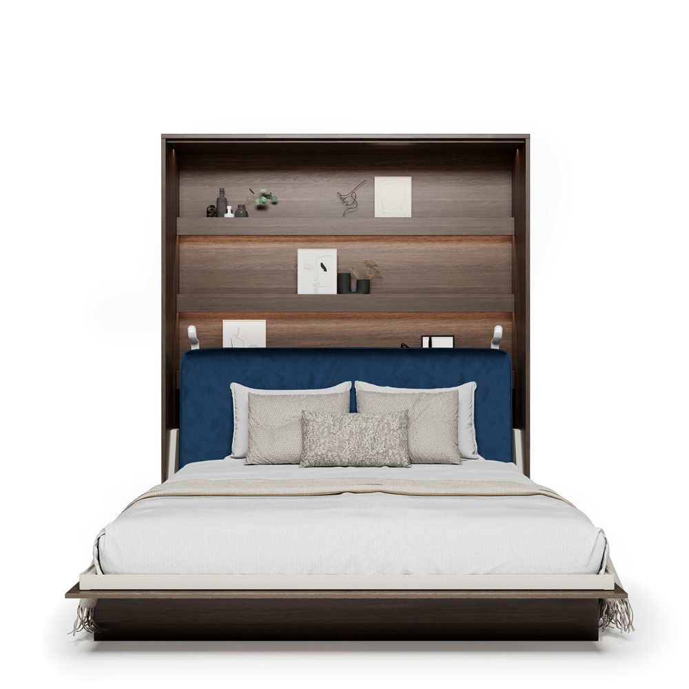 BED CONCEPT BC-33 zagłówek tapicerowany 180 do BC-13 - granat SOLO 263