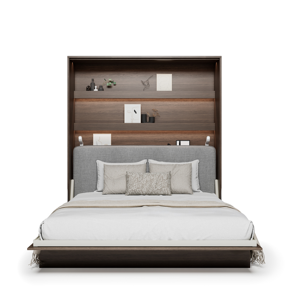 BED CONCEPT BC-33 zagłówek tapicerowany 180 do BC-13 - szary ART 82626