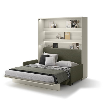 BED CONCEPT BC-33 zagłówek tapicerowany 180 do BC-13 - zielony LUKKA 38