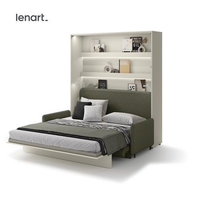 BED CONCEPT BC-33 zagłówek tapicerowany 180 do BC-13 - zielony LUKKA 38