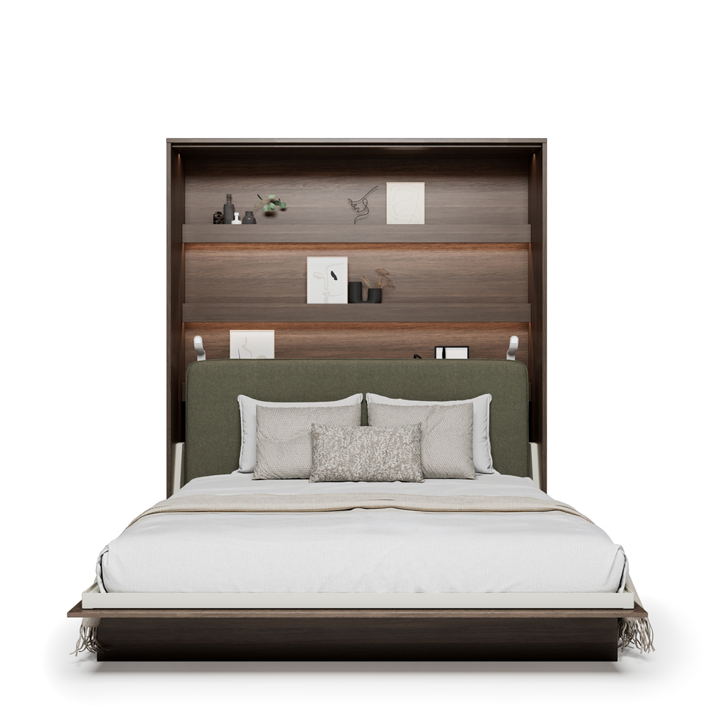 BED CONCEPT BC-33 zagłówek tapicerowany 180 do BC-13 - zielony LUKKA 38