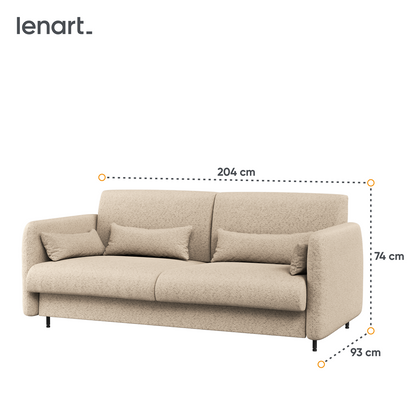 BED CONCEPT BC-35 - Sofa 180 do BC-13 - boucle beżowy PIU 03