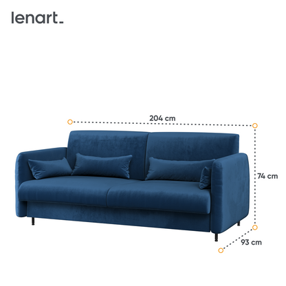 BED CONCEPT BC-35 - Sofa 180 do BC-13 - granat SOLO 263
