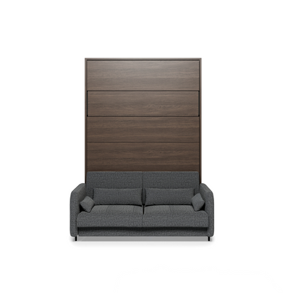 BED CONCEPT BC-36 - półkotapczan elektryczny 140 z zagłówkiem - dąb dunin/beżowy ART 82610