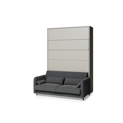 BED CONCEPT BC-36 - półkotapczan elektryczny 140 z zagłówkiem - kaszmir/grafit ART 82630