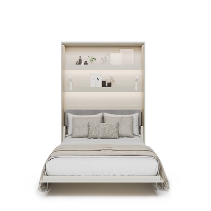 BED CONCEPT BC-36 - półkotapczan elektryczny 140 z zagłówkiem - kaszmir/szary ART 82626