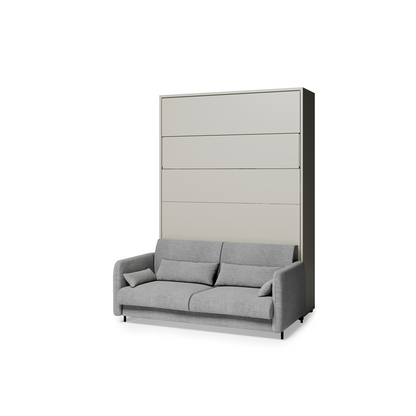 BED CONCEPT BC-36 - półkotapczan elektryczny 140 z zagłówkiem - kaszmir/szary ART 82626