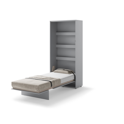 BED CONCEPT BC-03 - półkotapczan pionowy 90 - szary