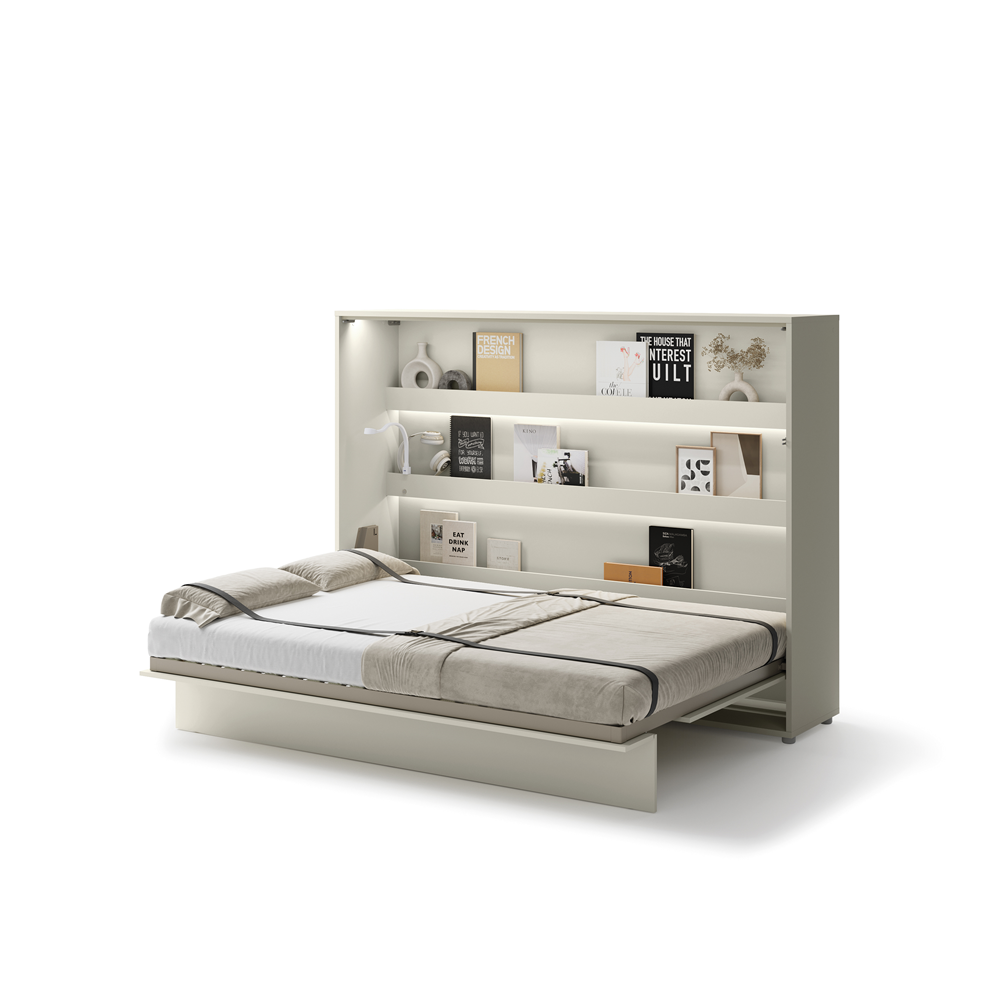 BED CONCEPT BC-04 - półkotapczan poziomy 140 - kaszmir