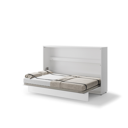 BED CONCEPT BC-05p - półkotapczan poziomy 120 - biały połysk