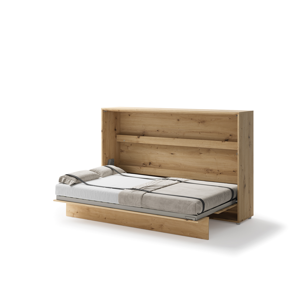 BED CONCEPT BC-05 - półkotapczan poziomy 120 - dąb artisan