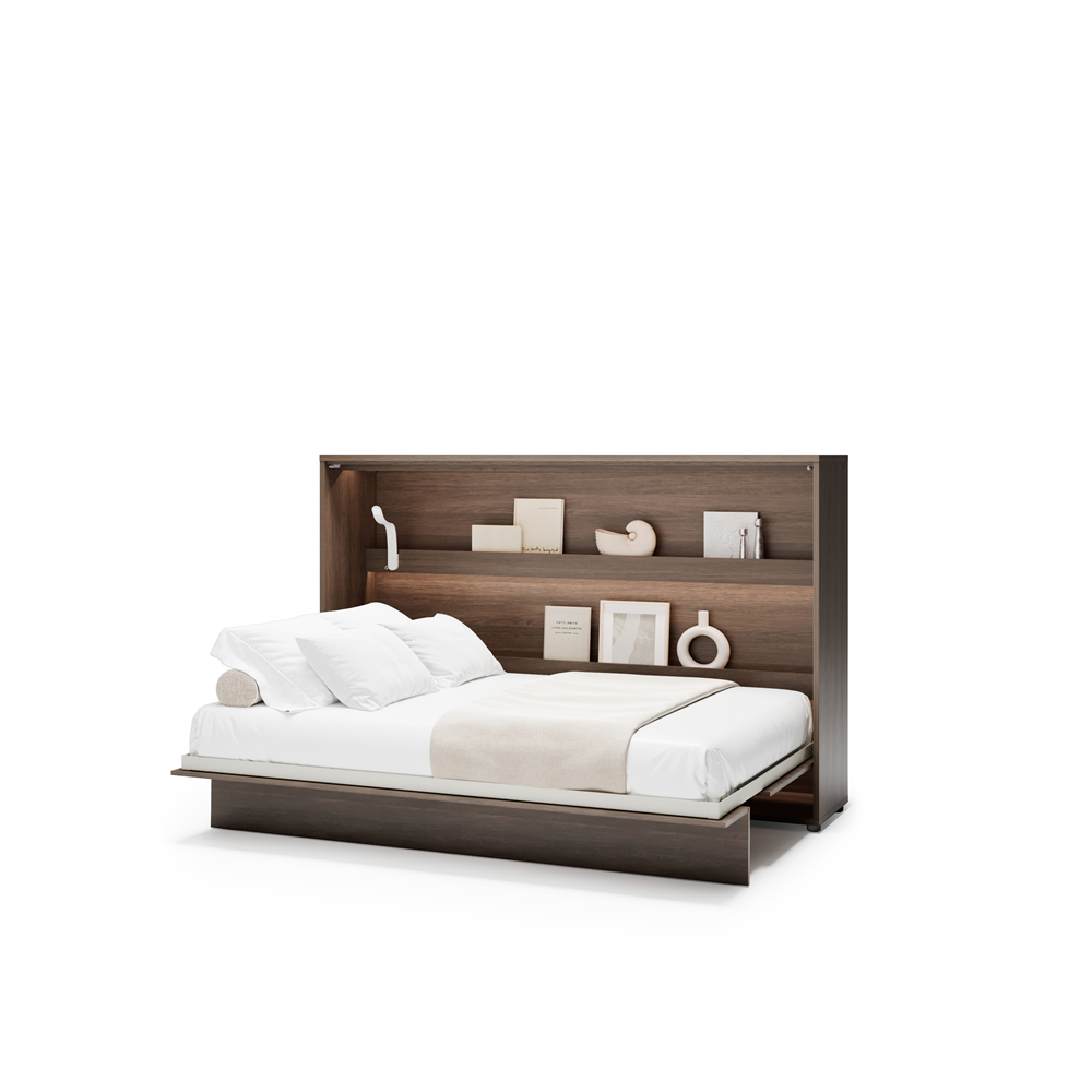 BED CONCEPT BC-05 - półkotapczan poziomy 120 - dąb dunin