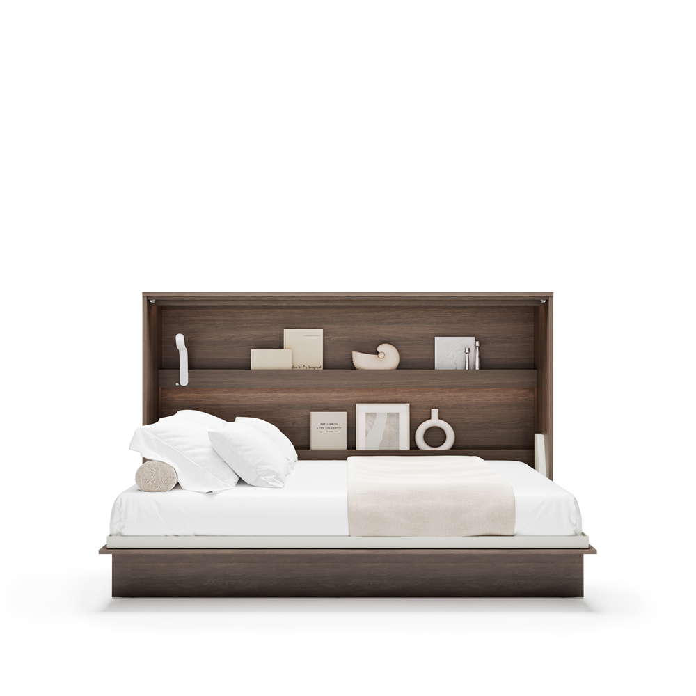 BED CONCEPT BC-05 - półkotapczan poziomy 120 - dąb dunin