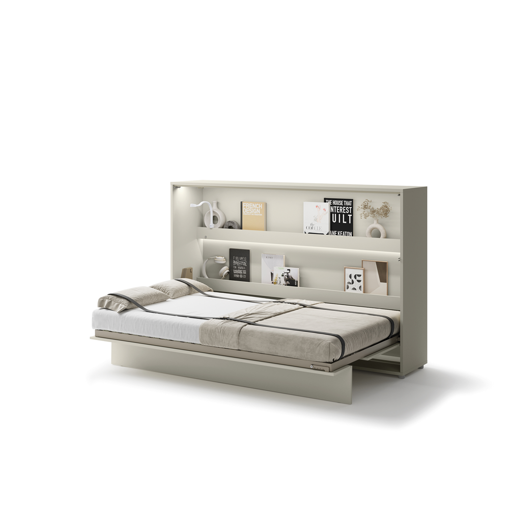 BED CONCEPT BC-05 - półkotapczan poziomy 120 - kaszmir