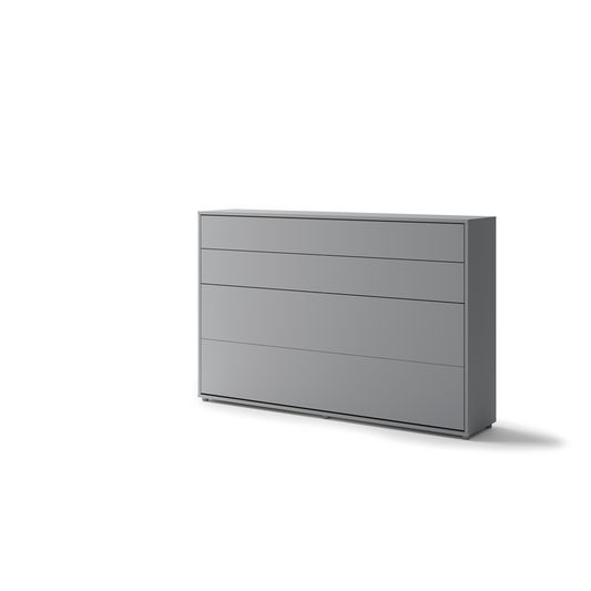 BED CONCEPT BC-05 - półkotapczan poziomy 120 - szary