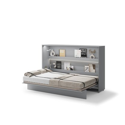 BED CONCEPT BC-05 - półkotapczan poziomy 120 - szary