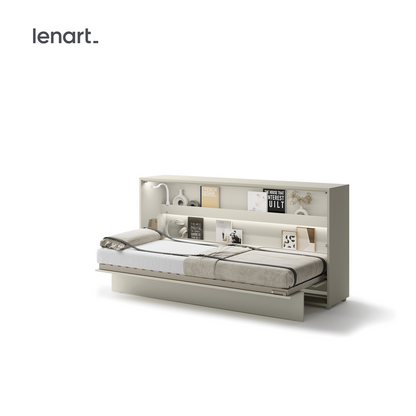 BED CONCEPT BC-06 - półkotapczan poziomy 90 - kaszmir