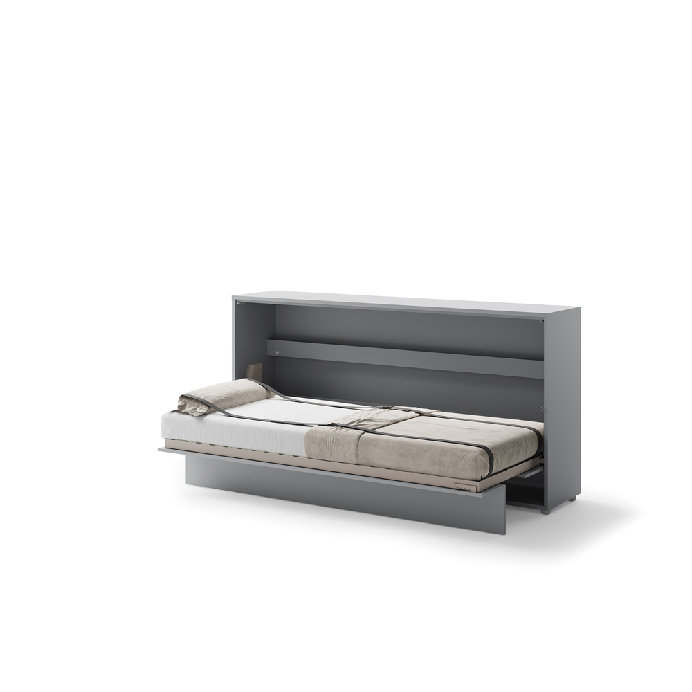 BED CONCEPT BC-06 - półkotapczan poziomy 90 - szary