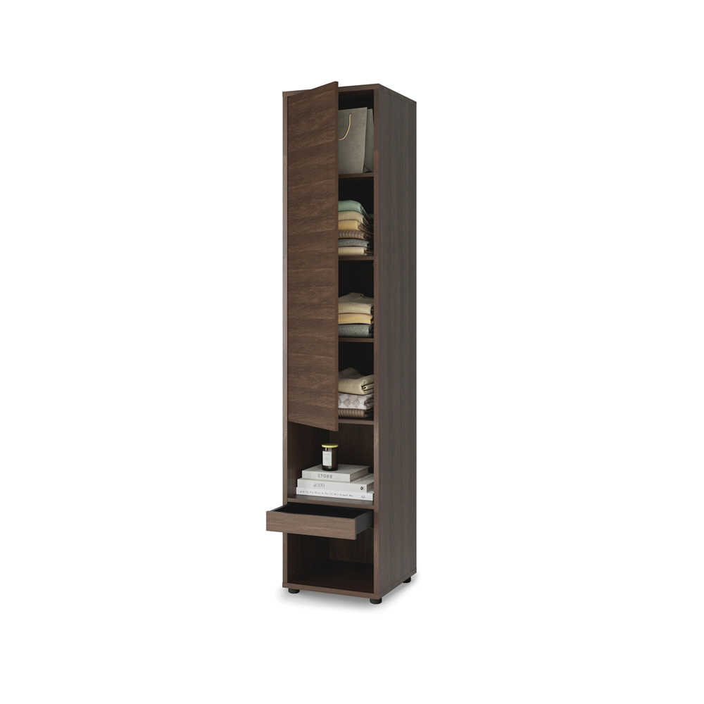 BED CONCEPT BC-07 - szafka 1d1s - dąb dunin