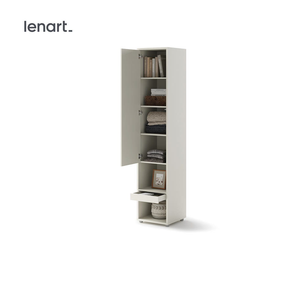 BED CONCEPT BC-07 - szafka 1d1s - kaszmir