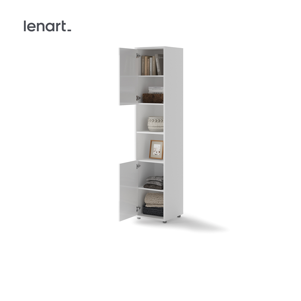 BED CONCEPT BC-08 - szafka 2d - biały