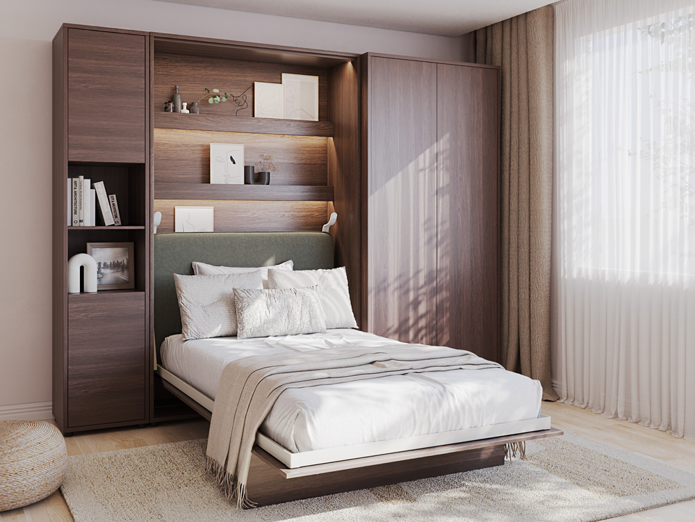 BED CONCEPT BC-08 - szafka 2d - dąb dunin