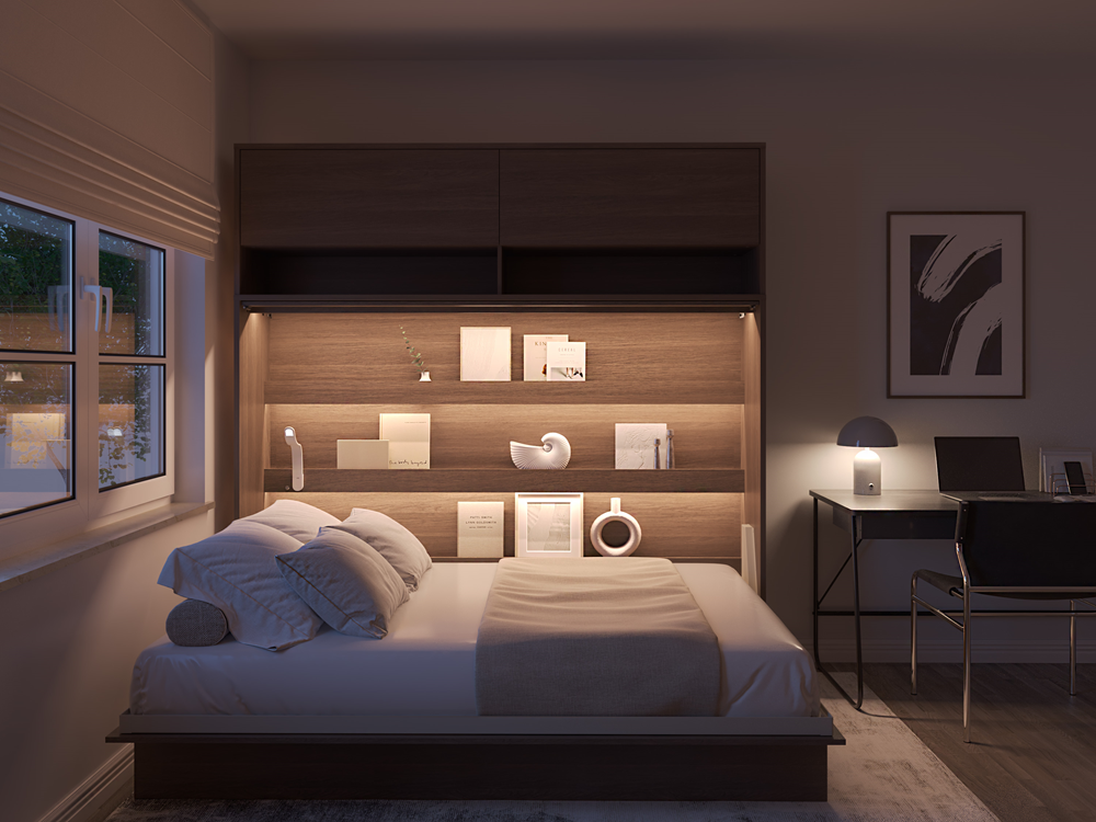 BED CONCEPT BC-09 nadstawka do BC-04 - dąb dunin