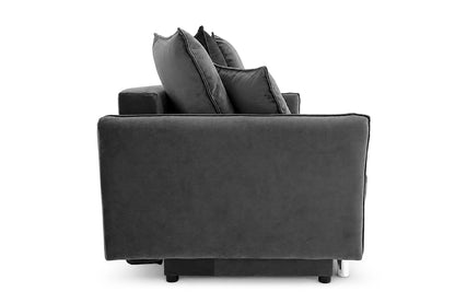 Sofa Tiano rozkładana szara