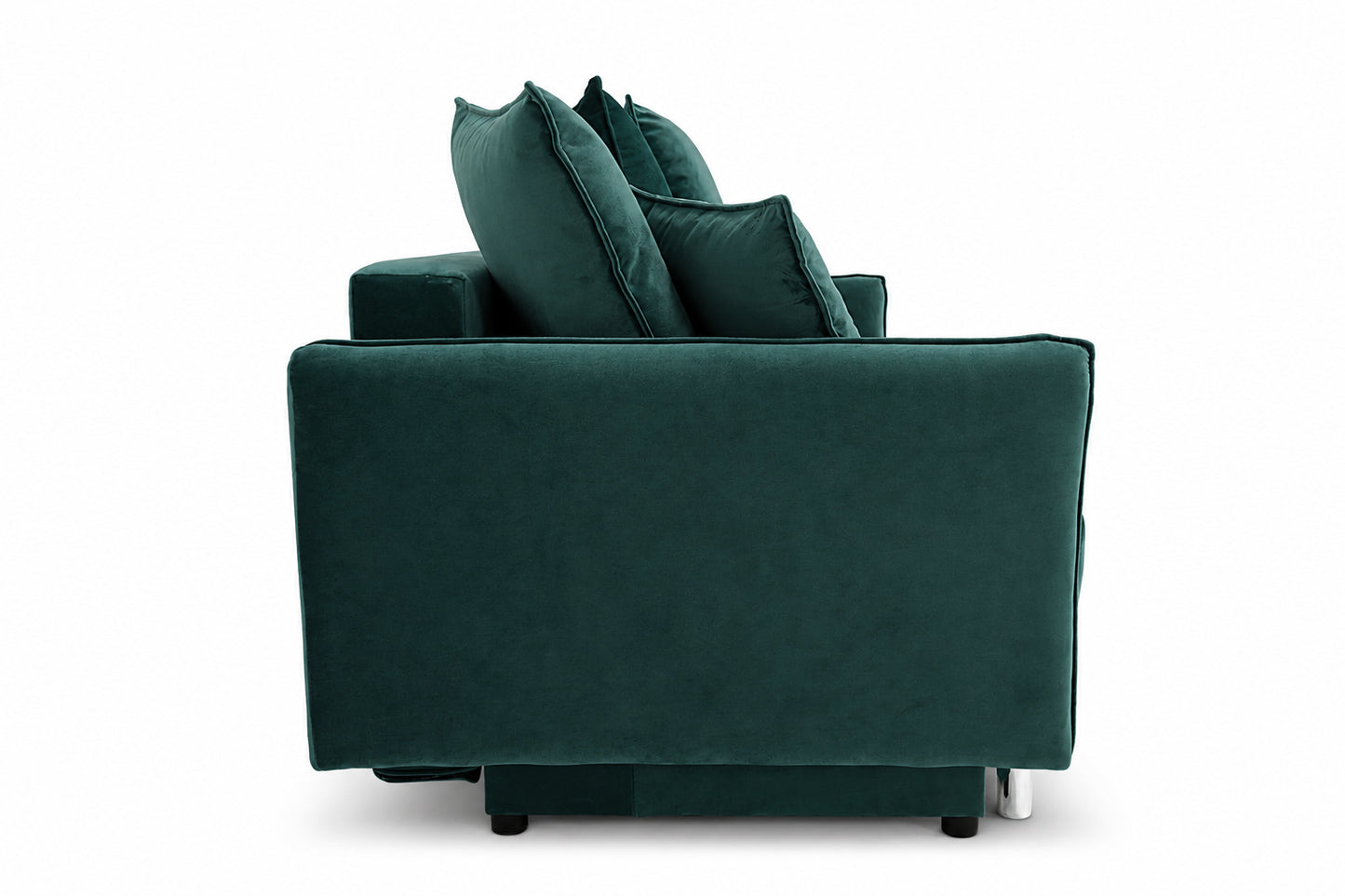 Sofa Tiano rozkładana zielona velvet