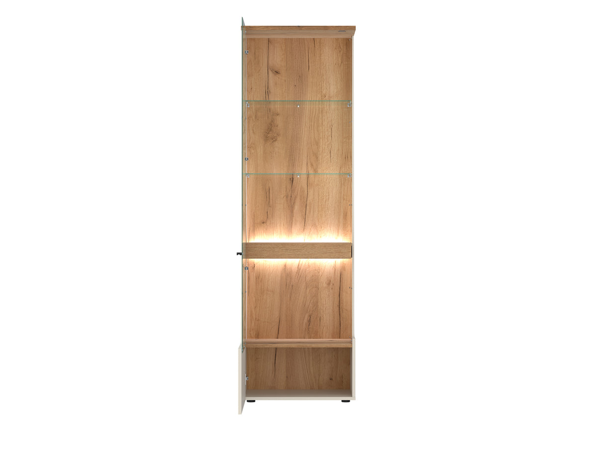 Witryna wąska CUT OUT lewostronna
