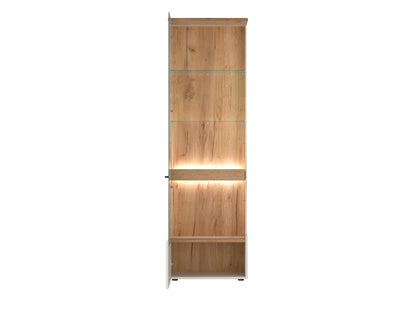 Witryna wąska CUT OUT lewostronna