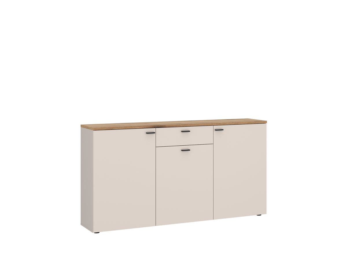 Komoda CUT OUT z szufladą 3-drzwiowa