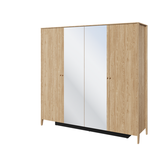 COZY CZ-01 - szafa 4d - dąb olejowany