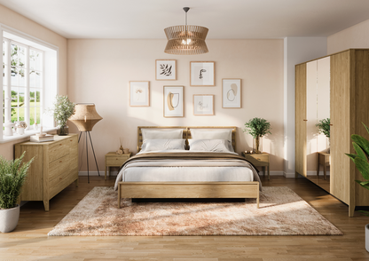 COZY CZ-01 - szafa 4d - dąb olejowany