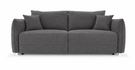Sofa Rosie rozkładana w kolorze antracytu