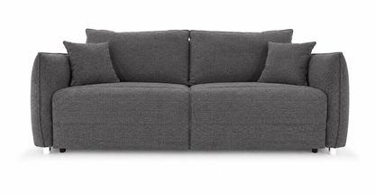 Sofa Rosie rozkładana w kolorze antracytu