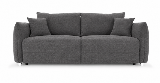 Sofa Rosie rozkładana w kolorze antracytu