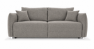 Sofa Rosie rozkładana w kolorze szarobeżowym - Taupe