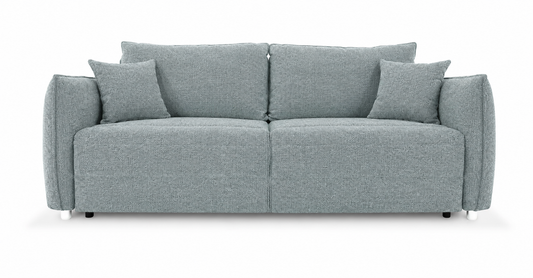 Sofa Rosie rozkładana w kolorze błękitnoszarym Ice Blue