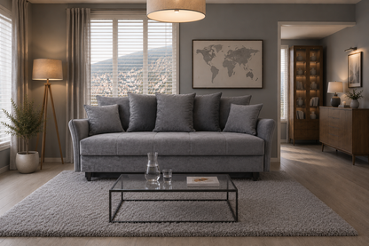 Sofa Tiano rozkładana beżowa