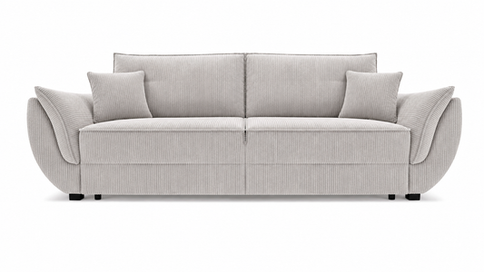 Sofa Marlin kolor jasno beżowy POSO 100 rozkładana