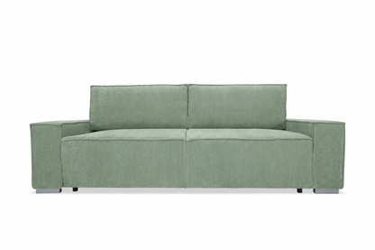 Sofa Nubo POSO 47 odcień zieleni rozkładana