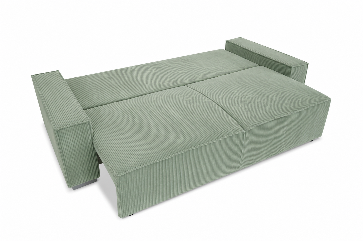 Sofa Nubo POSO 47 odcień zieleni rozkładana